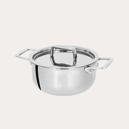 10/18 Stainless Steel Mini Stewpan with Lid (3 sizes available) - Low Plastic Lifestyle