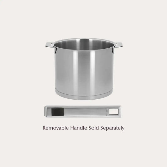 1.5 qt 10/18 Stainless Steel Milkpot / Saucepan - Low Plastic Lifestyle