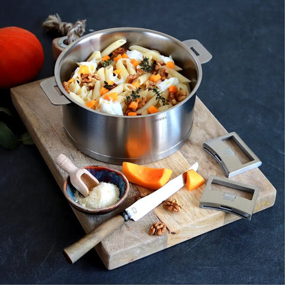 18/10 Stainless Steel 1 qt Saucepan with Lid & Handle - Low Plastic Lifestyle