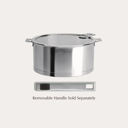 18/10 Stainless Steel Saucepan with Lid (4 sizes available) - Low Plastic Lifestyle