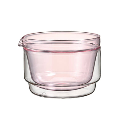 Glass and Bamboo Matcha Tea Set (Pink)
