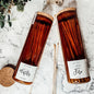 Extra Long Apothecary Matches in Amber Glass Jar With Cork Lid (150 count)