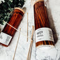 Extra Long Apothecary Matches in Amber Glass Jar With Cork Lid (150 count)