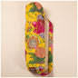 100% Cotton Recycled Kantha Yoga Mat Bag with Zipper Closure and Carrying Strap