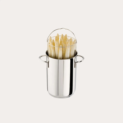 18/10 Stainless Steel Asparagus Pot with Specialty Insert and Glass Lid