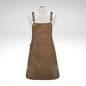Heavy-Duty Adjustable Leather Apron (31" x 22")