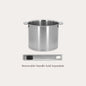 1.5 qt 10/18 Stainless Steel Milkpot / Saucepan