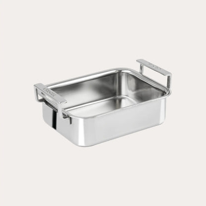 10/18 Stainless Steel Mini Roaster (4.5" x 4")