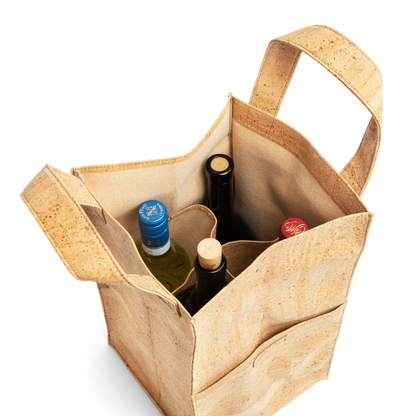 Cor  Wine Tote Bag (Fits 4 Bottles)