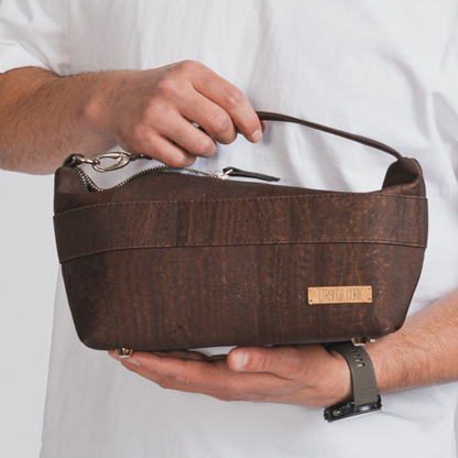 Extra Large Cork Cosmetic/Toiletry Bag