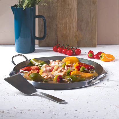 18/10 Stainless Steel Plancha Grill with Lid