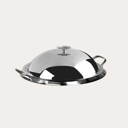 18/10 Stainless Steel Plancha Grill with Lid
