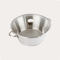 18/10 Stainless Steel 9.5 qt Large Capacity Preserve Pot with Glass Lid