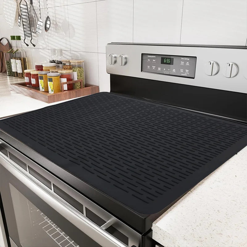 Heat-resistant Food-Grade Silicone Cooktop Mat for Induction Stovetops