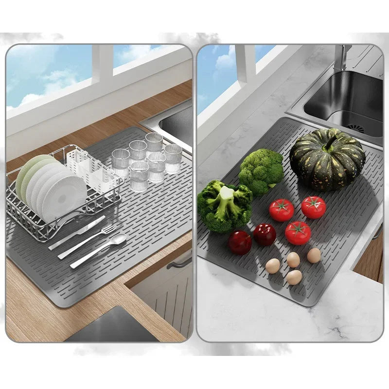 Heat-resistant Food-Grade Silicone Cooktop Mat for Induction Stovetops