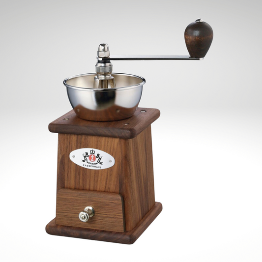 Vintage-Inspired Manual Wooden Coffee Mill Grinder