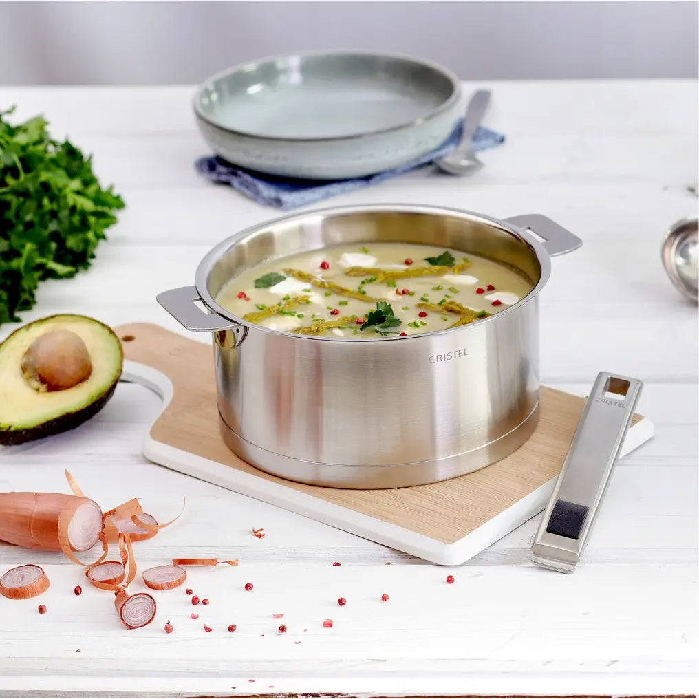 18/10 Stainless Steel Saucepan with Lid (4 sizes available)