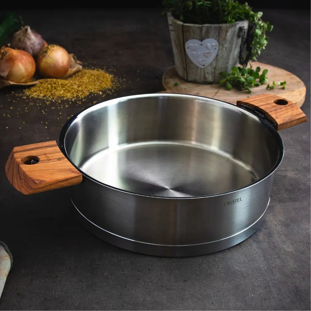 18/10 Stainless Steel Saute Pan With Lid