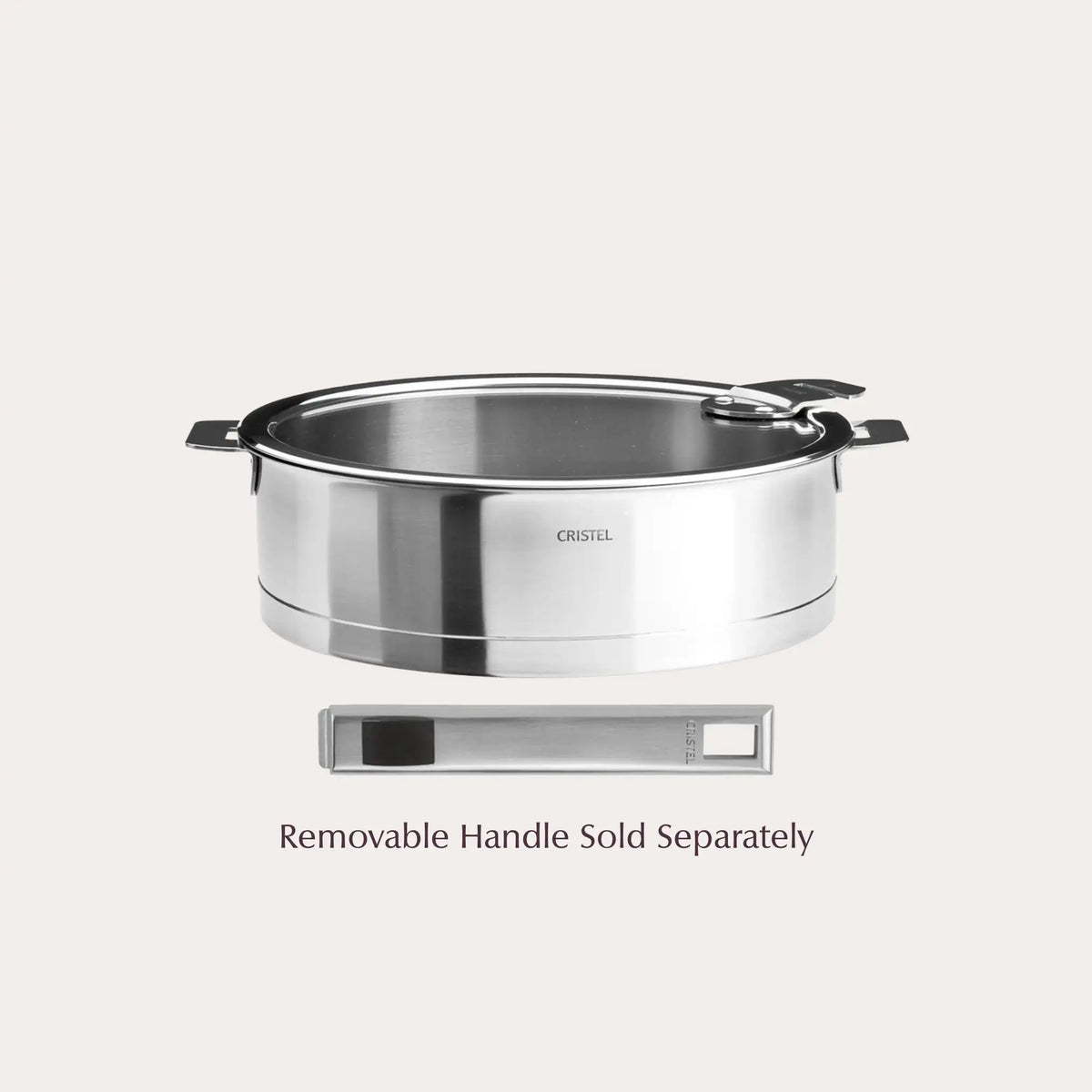 18/10 Stainless Steel Saute Pan With Lid