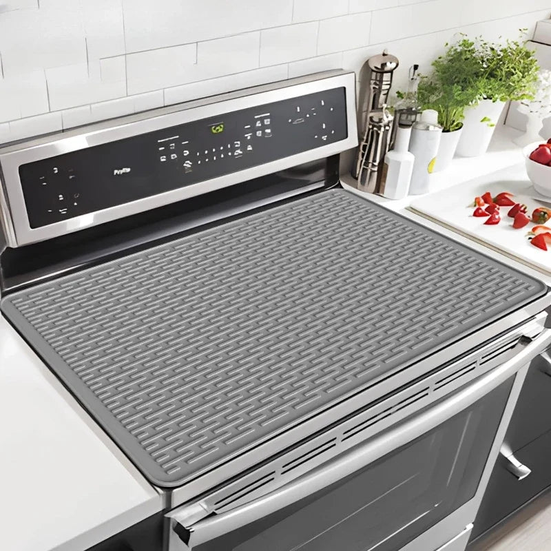 Heat-resistant Food-Grade Silicone Cooktop Mat for Induction Stovetops