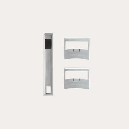 Set of 18/10 Stainless Steel Long and Side Handles for Strate®Detachable Handle System