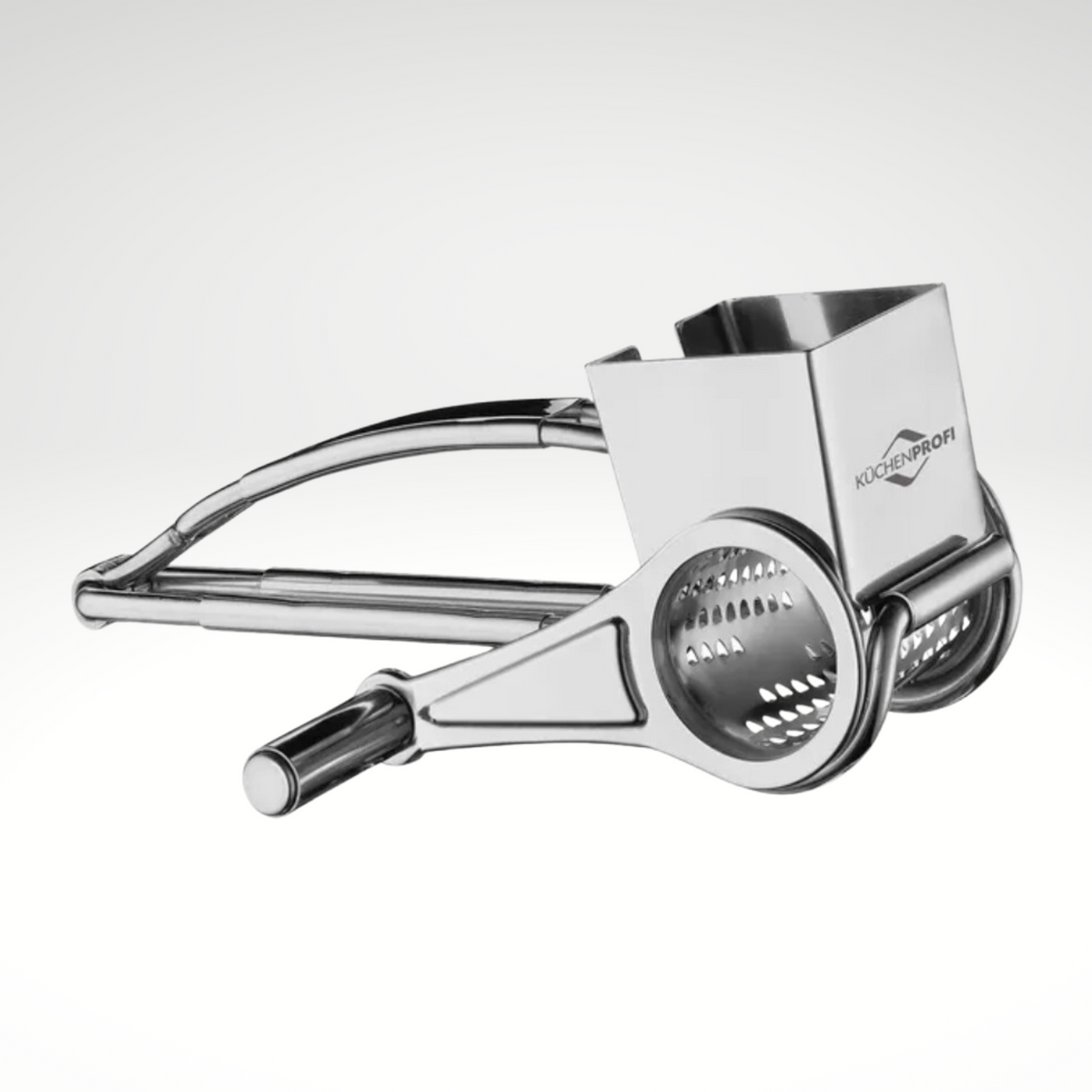 18/10 Stainless Steel Rotary Grater (for Cheese, Chocolate, Nuts, etc)