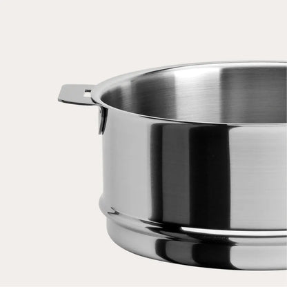 18/10 Stainless Steel Steamer Insert  for CRISTEL® Cookware (1 qt or 6.5 qt)