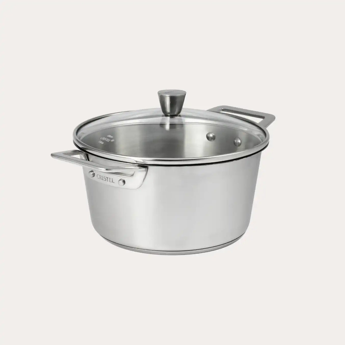 10/18 Stainless Steel Heritage Style Tapered Stewpot with Lid (available in 4 sizes)