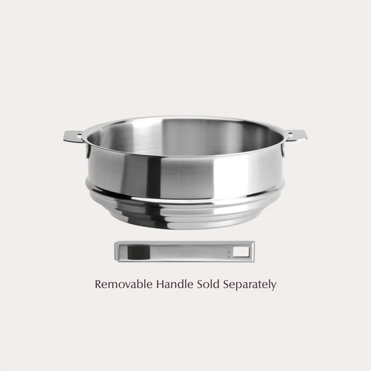 18/10 Stainless Steel Universal Steamer for CRISTEL® Cookware (8" or 9.5")