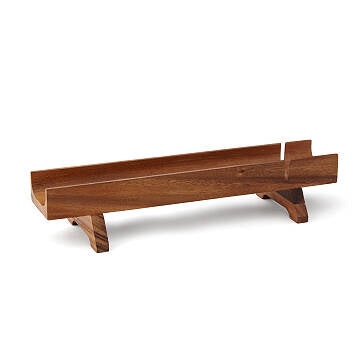 Wooden French Bread/Baguette Slicer and Server