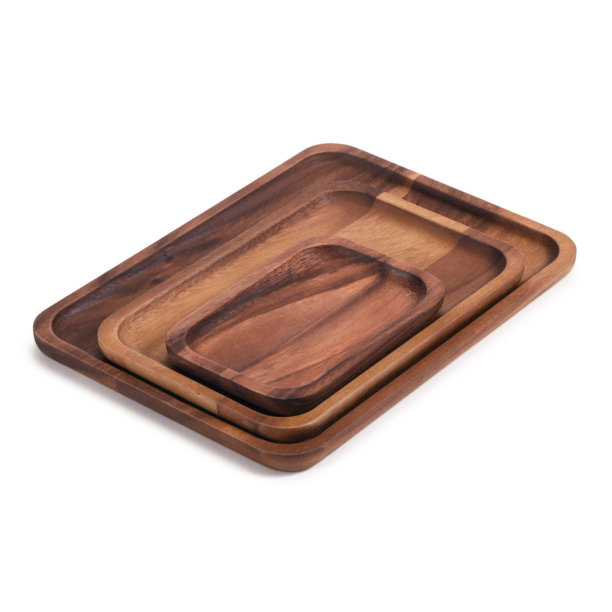 3-Piece Rectangular Nesting Serving Trays (4x6, 6x9, 8x11)