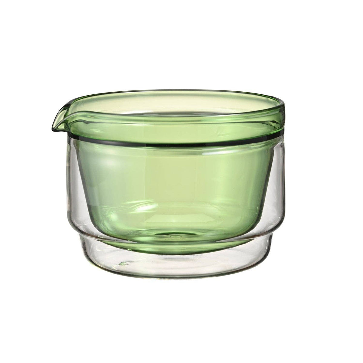Glass and Bamboo Matcha Tea Set (Green)