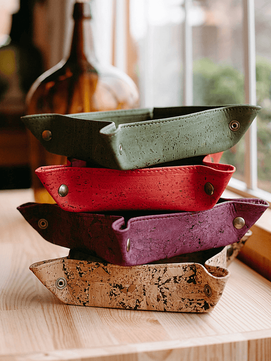 Cork Catch All Tray - Low Plastic Lifestyle