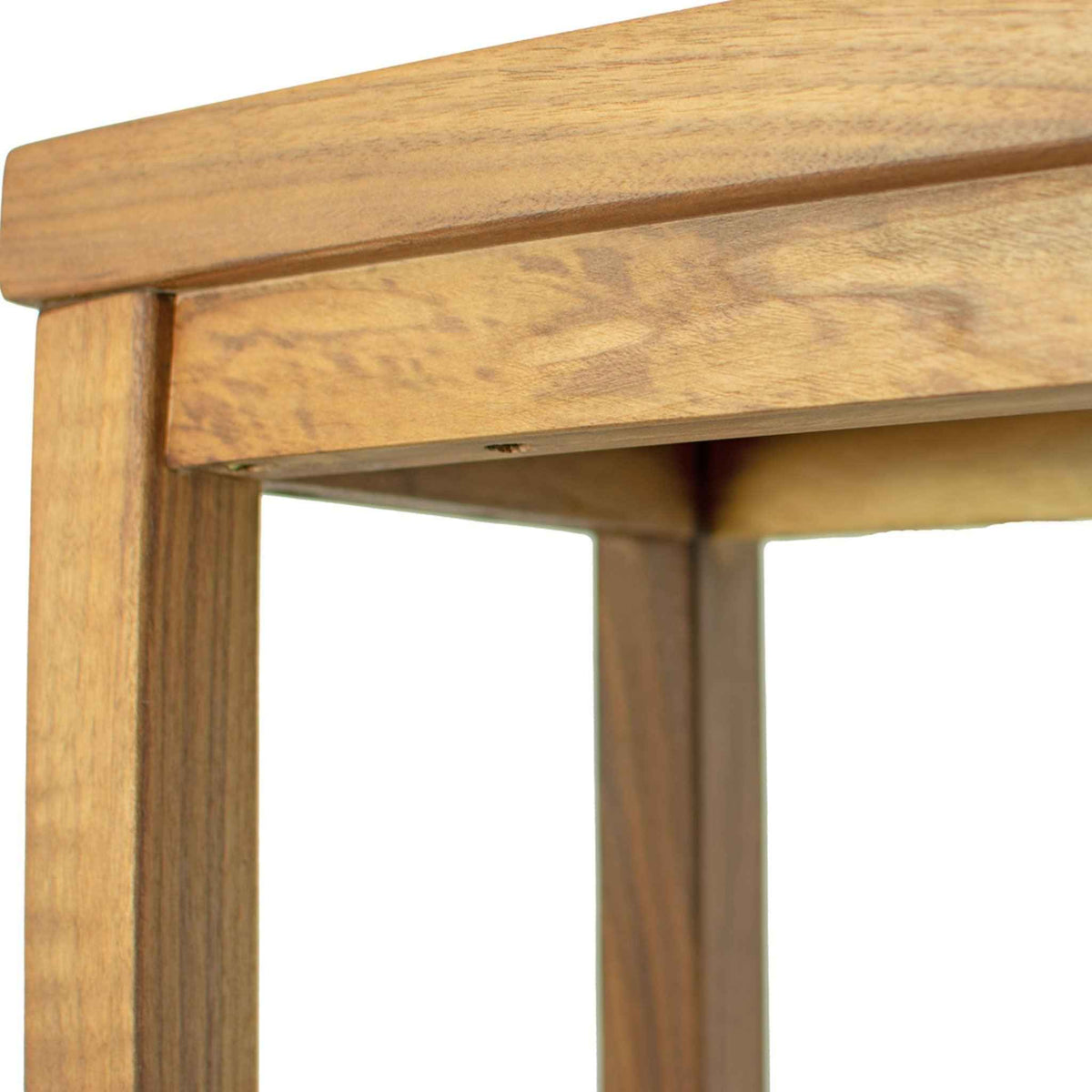 Handmade Single-Slab Farmhouse-Style Wood Console Table