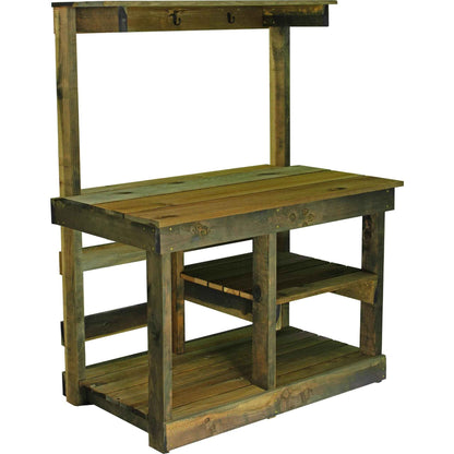 Reclaimed Redwood Workbench or Potting Table