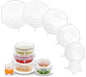 Reusable Food-Grade Silicone Stretch Lids (6-pack)