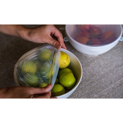 Reusable Food-Grade Silicone Stretch Lids (6-pack)