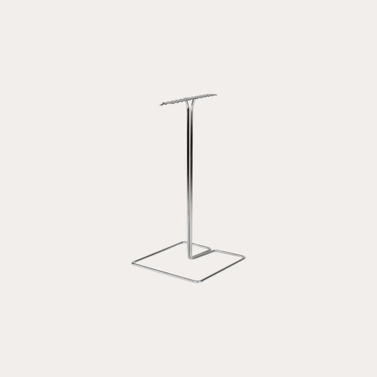 Stainless Steel Standing Lid Holder for Strate® Glass Lids, Handles, and Accessories - Low Plastic Lifestyle