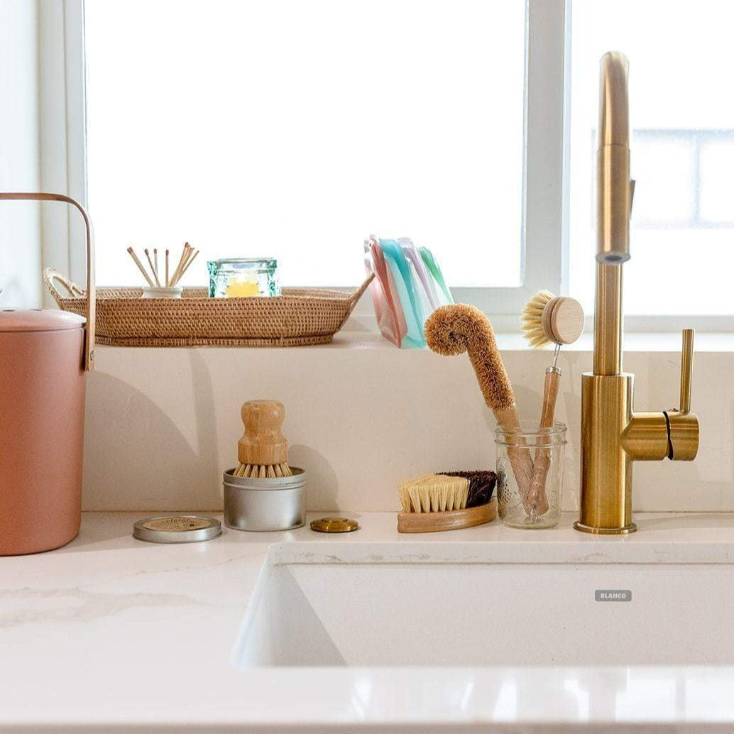 Plastic-Free and Zero-Waste Dish Brush Kit